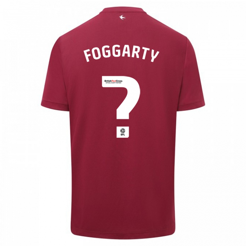 Criança Camisola Corey Foggarty #0 Vermelho Alternativa 2023/24 Camisa