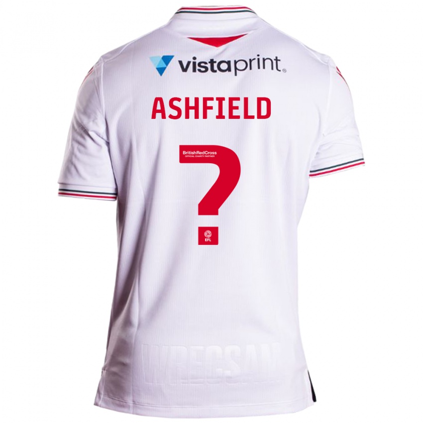 Criança Camisola Harry Ashfield #0 Branco Alternativa 2023/24 Camisa