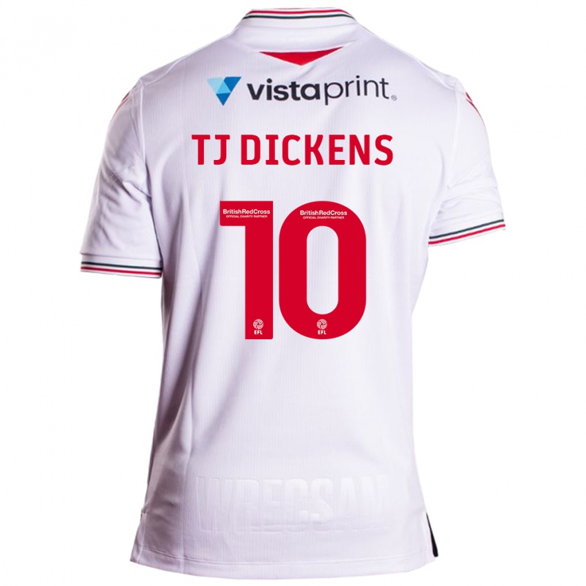 Criança Camisola Tonicha Tj Dickens #10 Branco Alternativa 2023/24 Camisa