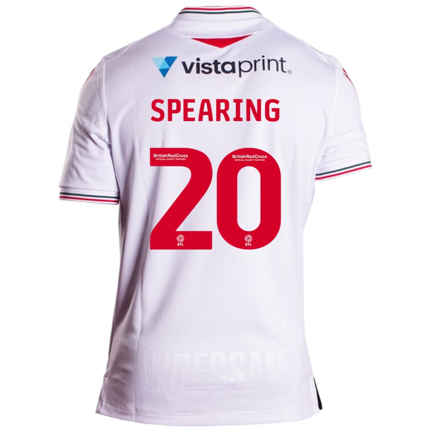 Criança Camisola Natasha Spearing #20 Branco Alternativa 2023/24 Camisa