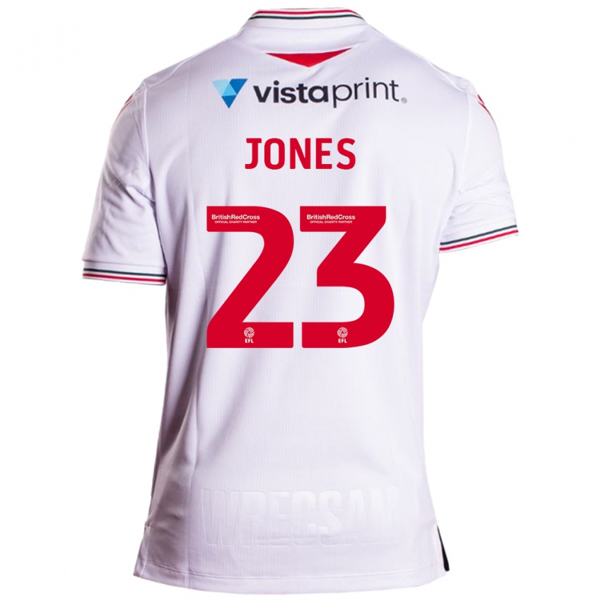 Criança Camisola Ruby Jones #23 Branco Alternativa 2023/24 Camisa