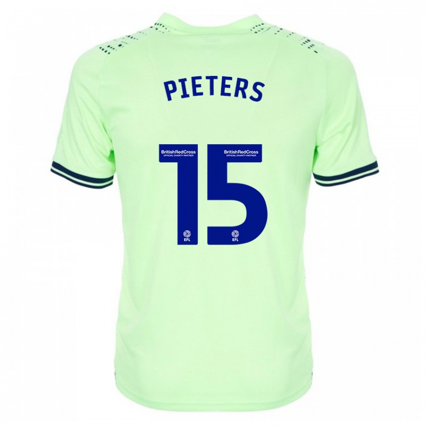 Criança Camisola Erik Pieters #15 Marinha Alternativa 2023/24 Camisa