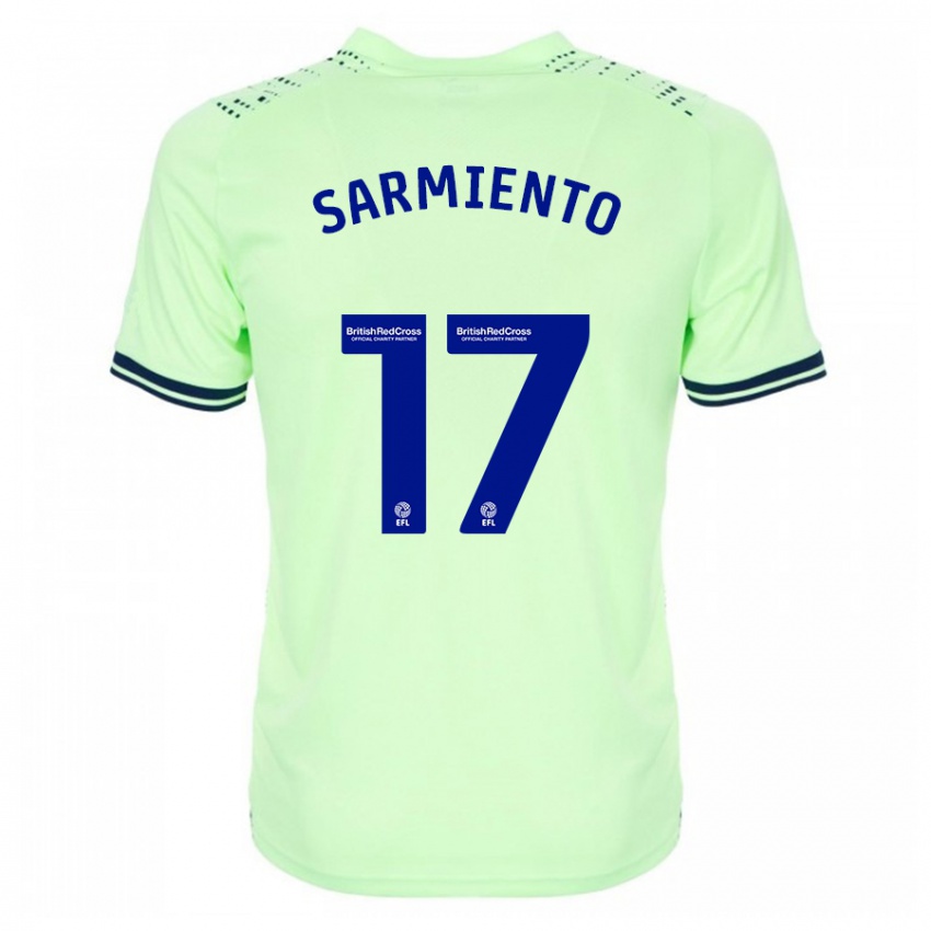 Criança Camisola Jeremy Sarmiento #17 Marinha Alternativa 2023/24 Camisa