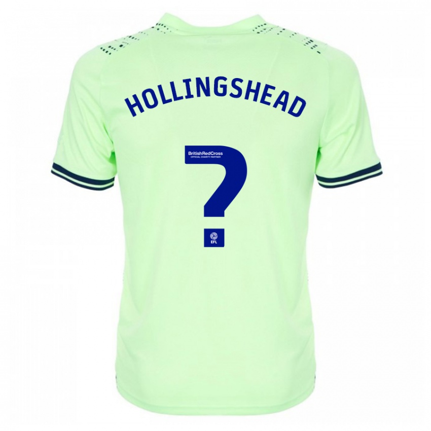 Criança Camisola Ronnie Hollingshead #0 Marinha Alternativa 2023/24 Camisa