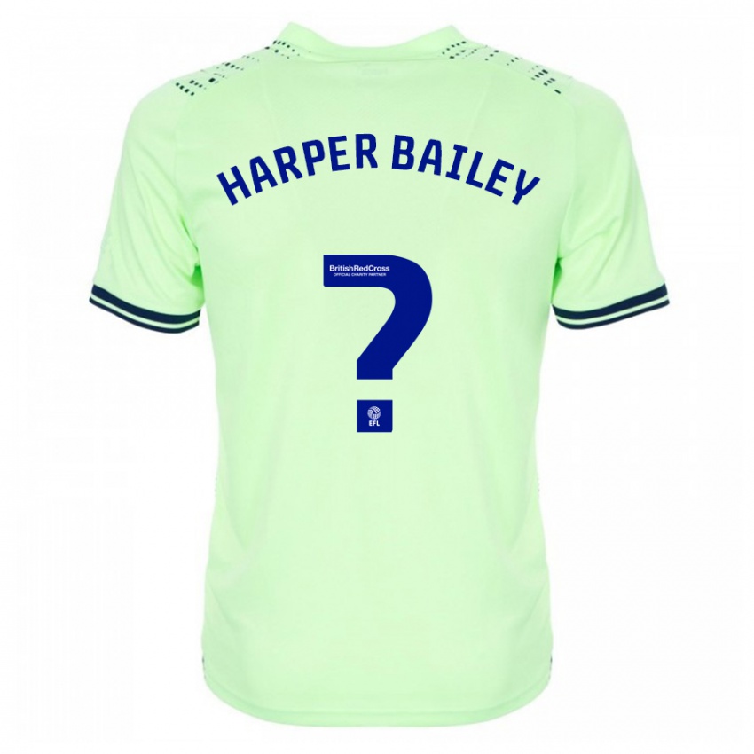 Criança Camisola Aaron Harper-Bailey #0 Marinha Alternativa 2023/24 Camisa