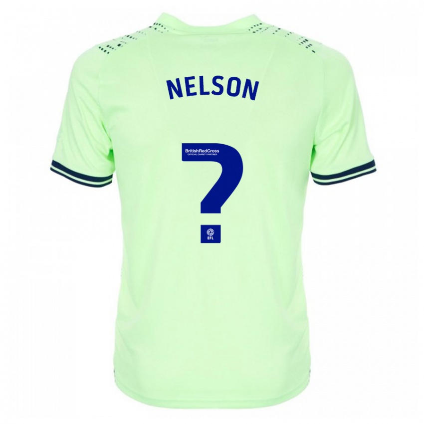 Criança Camisola Deago Nelson #0 Marinha Alternativa 2023/24 Camisa