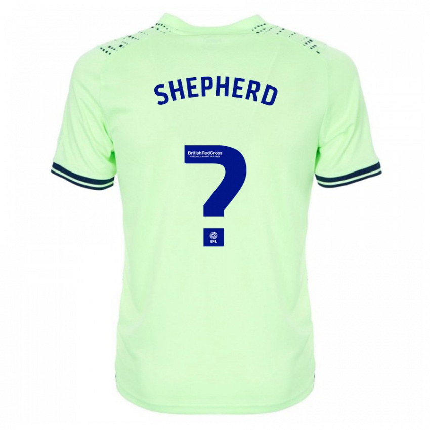 Criança Camisola Jacob Shepherd #0 Marinha Alternativa 2023/24 Camisa