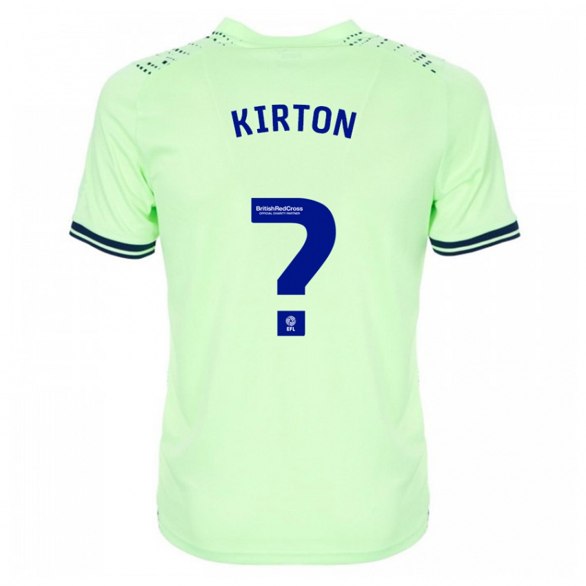 Criança Camisola Archie Kirton #0 Marinha Alternativa 2023/24 Camisa