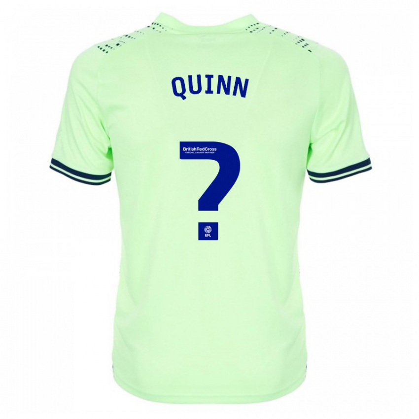 Criança Camisola Keilan Quinn #0 Marinha Alternativa 2023/24 Camisa