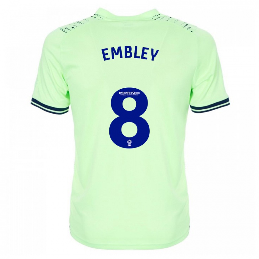 Criança Camisola Rosie Embley #8 Marinha Alternativa 2023/24 Camisa