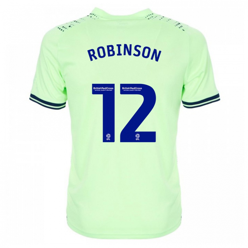 Criança Camisola Leanne Robinson #12 Marinha Alternativa 2023/24 Camisa