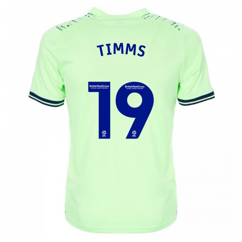 Criança Camisola Maria Timms #19 Marinha Alternativa 2023/24 Camisa