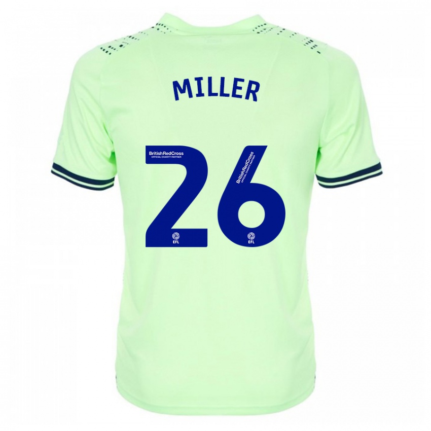 Criança Camisola Nna Miller #26 Marinha Alternativa 2023/24 Camisa