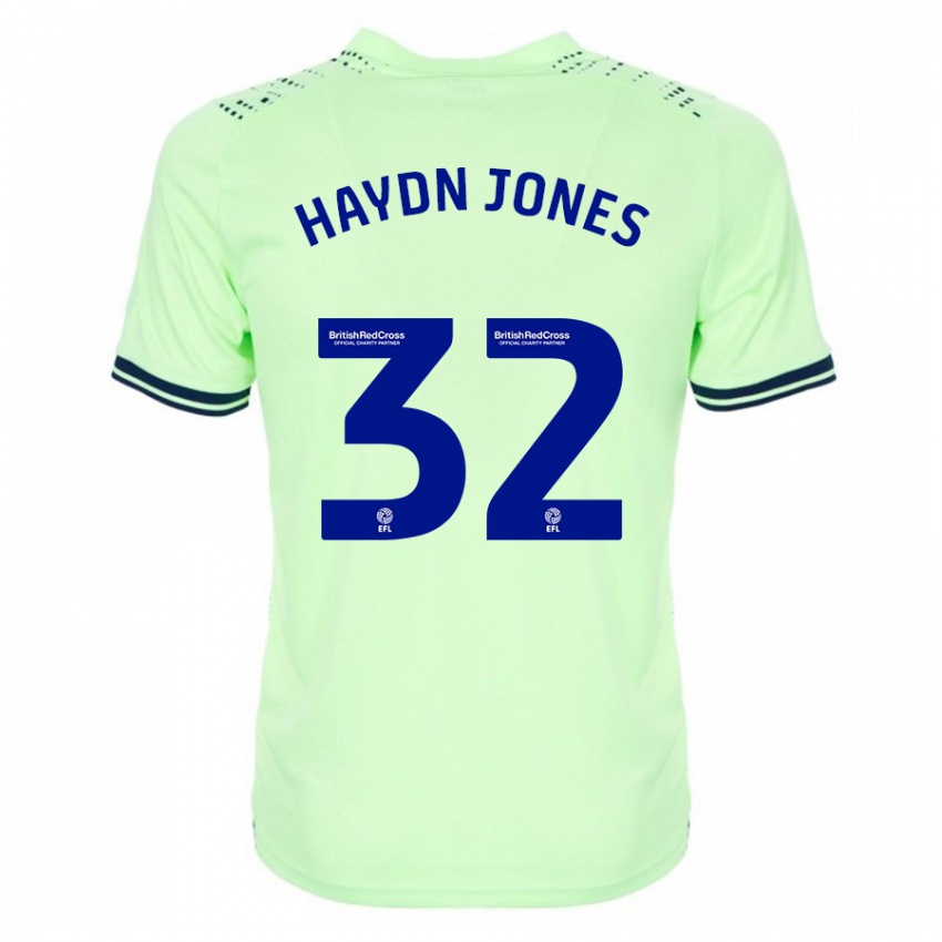 Criança Camisola Mackenzie Haydn-Jones #32 Marinha Alternativa 2023/24 Camisa