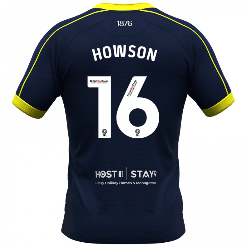 Criança Camisola Jonathan Howson #16 Marinha Alternativa 2023/24 Camisa