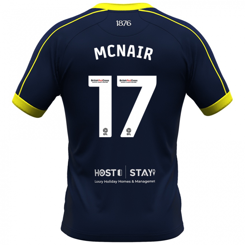 Criança Camisola Paddy Mcnair #17 Marinha Alternativa 2023/24 Camisa