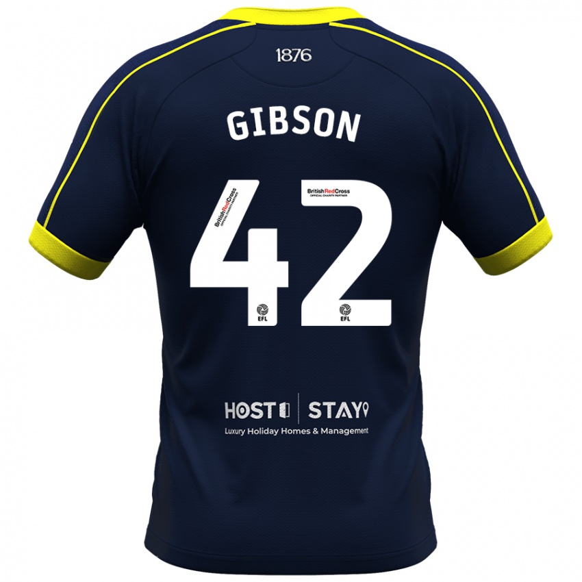 Criança Camisola Joseph Gibson #42 Marinha Alternativa 2023/24 Camisa