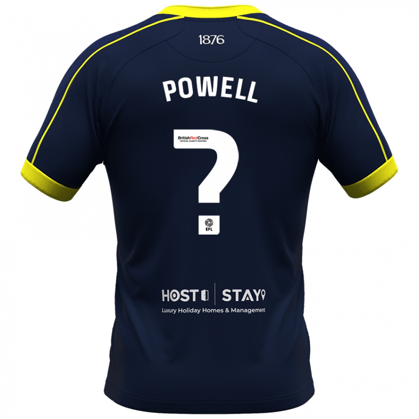 Criança Camisola Rio Patterson-Powell #0 Marinha Alternativa 2023/24 Camisa