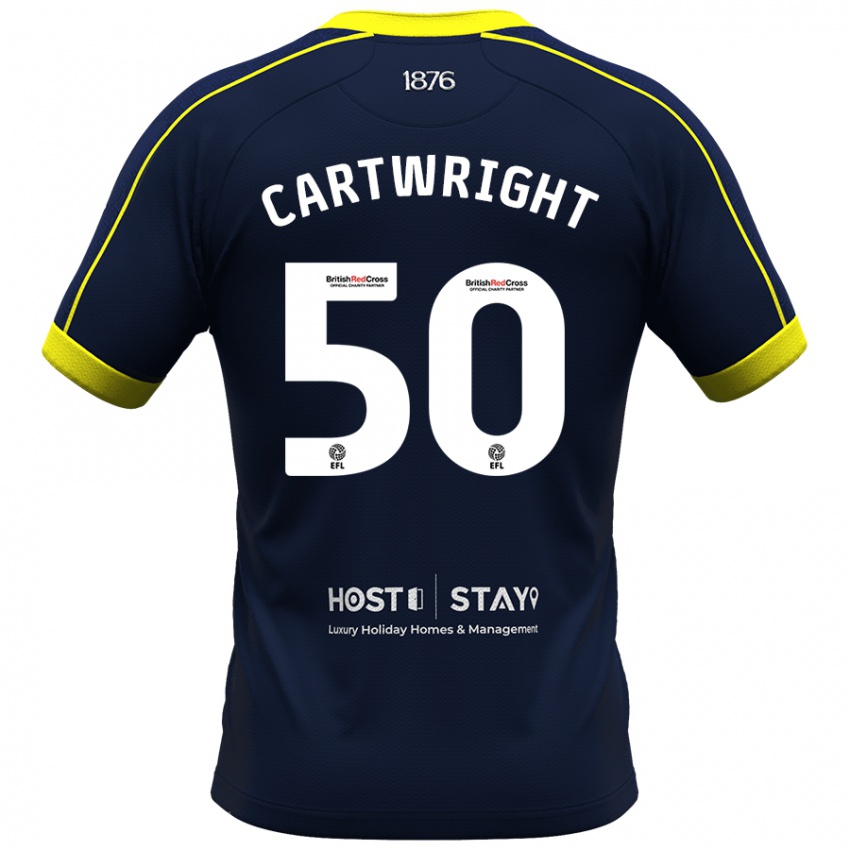 Criança Camisola Fin Cartwright #50 Marinha Alternativa 2023/24 Camisa