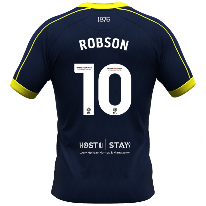 Criança Camisola Lauren Robson #10 Marinha Alternativa 2023/24 Camisa