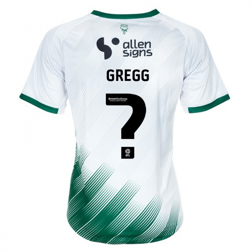 Criança Camisola Morgan Worsfold-Gregg #0 Branco Alternativa 2023/24 Camisa