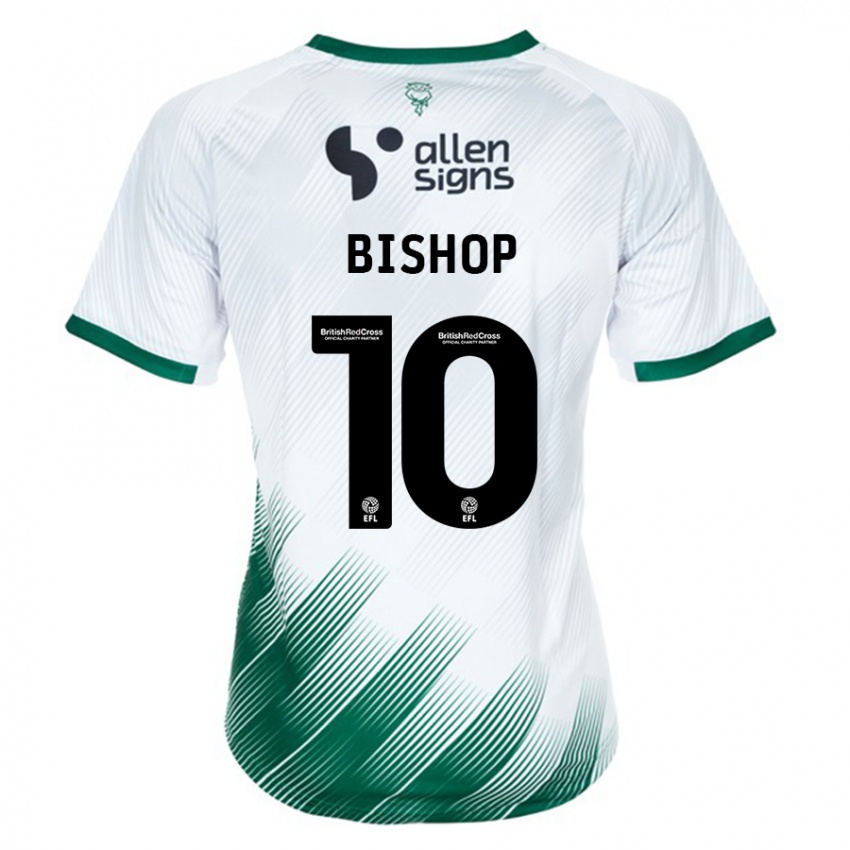 Criança Camisola Teddy Bishop #10 Branco Alternativa 2023/24 Camisa