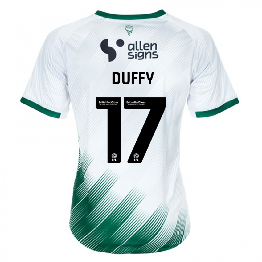 Criança Camisola Dylan Duffy #17 Branco Alternativa 2023/24 Camisa