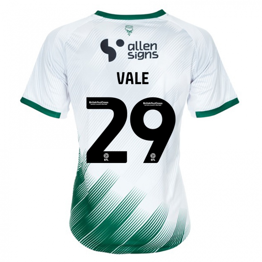 Criança Camisola Jack Vale #29 Branco Alternativa 2023/24 Camisa