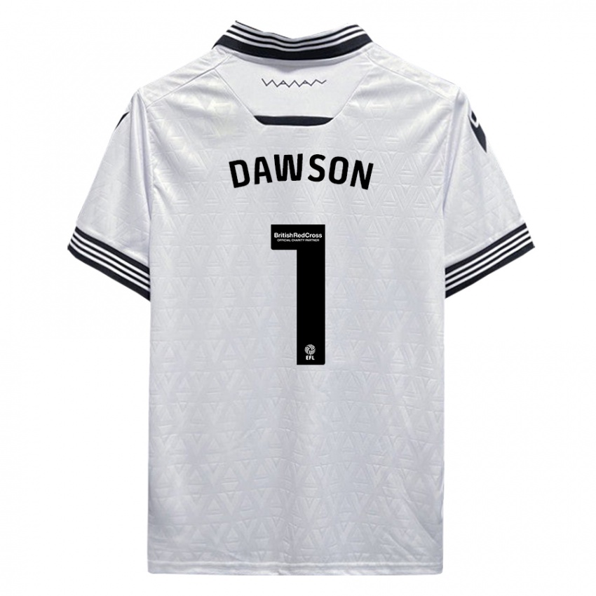 Criança Camisola Cameron Dawson #1 Branco Alternativa 2023/24 Camisa