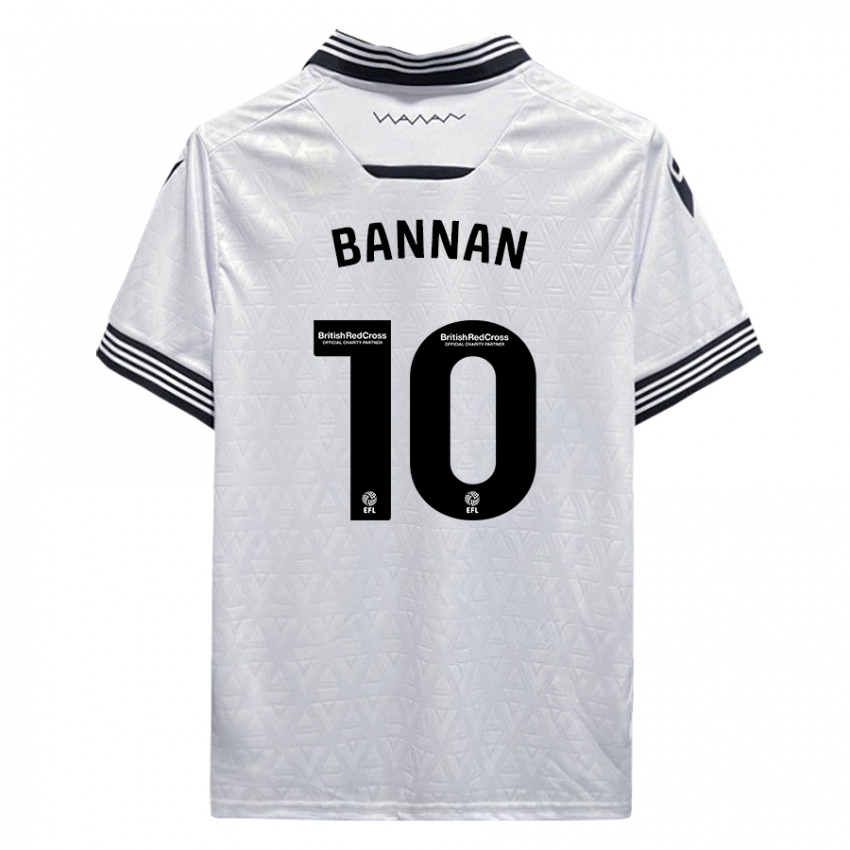 Criança Camisola Barry Bannan #10 Branco Alternativa 2023/24 Camisa