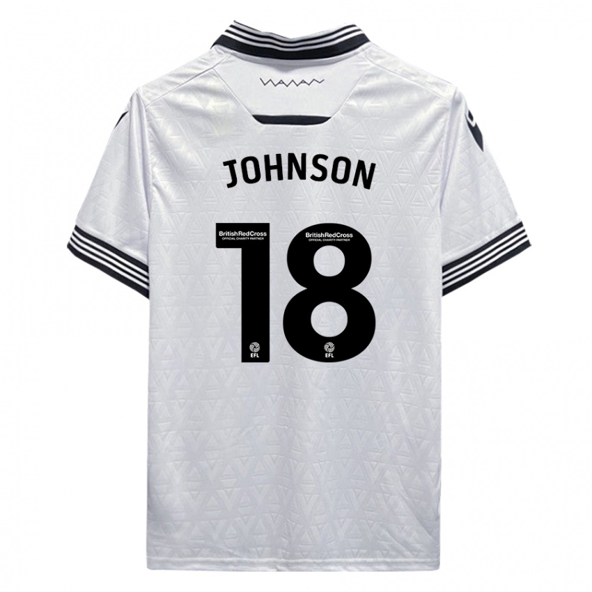 Criança Camisola Marvin Johnson #18 Branco Alternativa 2023/24 Camisa