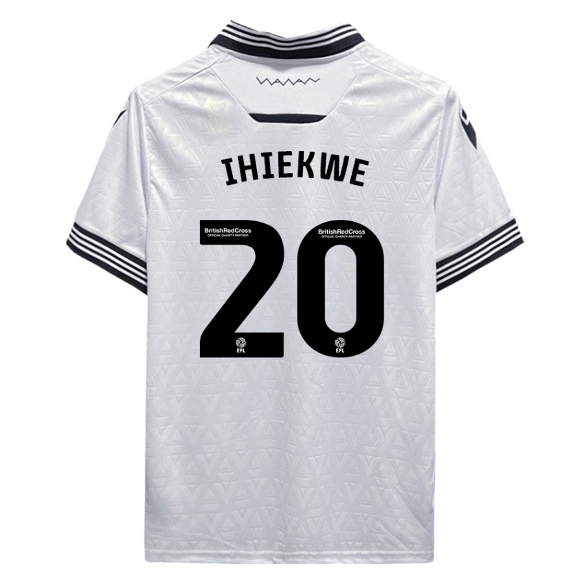 Criança Camisola Michael Ihiekwe #20 Branco Alternativa 2023/24 Camisa