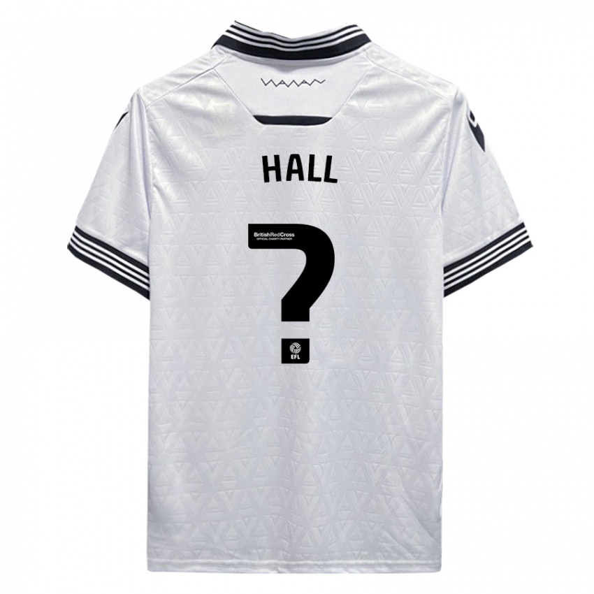 Criança Camisola Jack Hall #0 Branco Alternativa 2023/24 Camisa