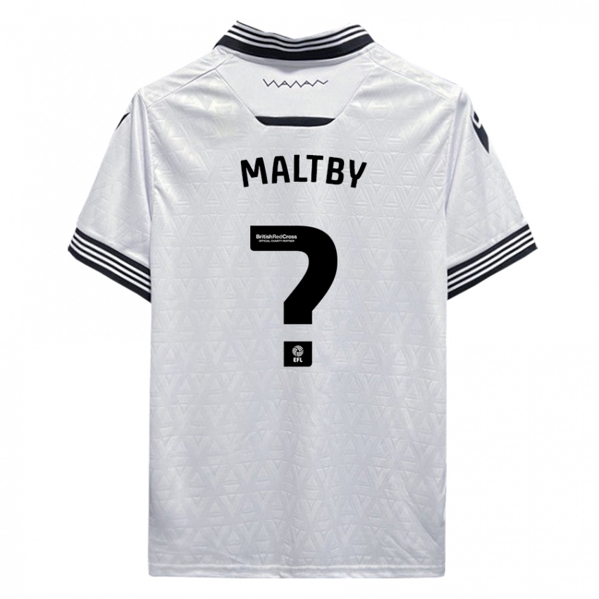 Criança Camisola Mackenzie Maltby #0 Branco Alternativa 2023/24 Camisa