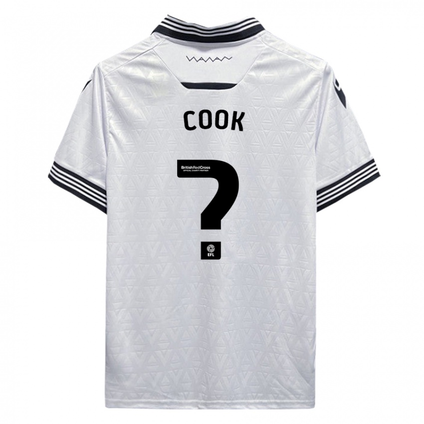 Criança Camisola Luke Cook #0 Branco Alternativa 2023/24 Camisa