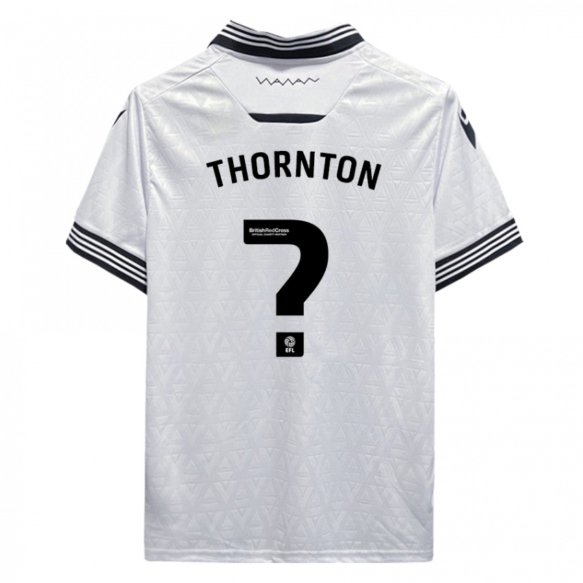 Criança Camisola Jarvis Thornton #0 Branco Alternativa 2023/24 Camisa