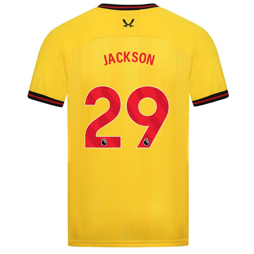 Criança Camisola Fallon Olivia Connolly-Jackson #29 Amarelo Alternativa 2023/24 Camisa