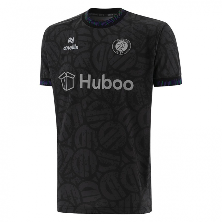 Criança Camisola Abi Harrison #7 Preto Alternativa 2023/24 Camisa