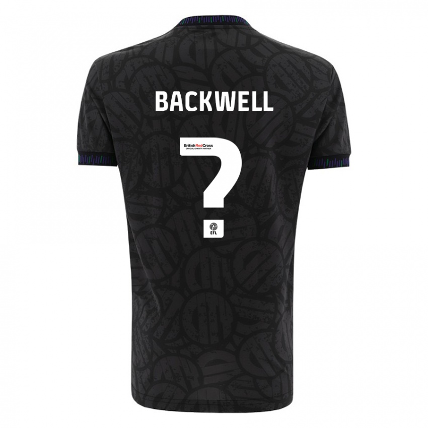 Criança Camisola Tommy Backwell #0 Preto Alternativa 2023/24 Camisa