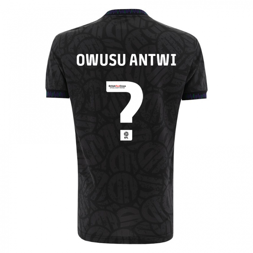 Criança Camisola Filbert Owusu-Antwi #0 Preto Alternativa 2023/24 Camisa