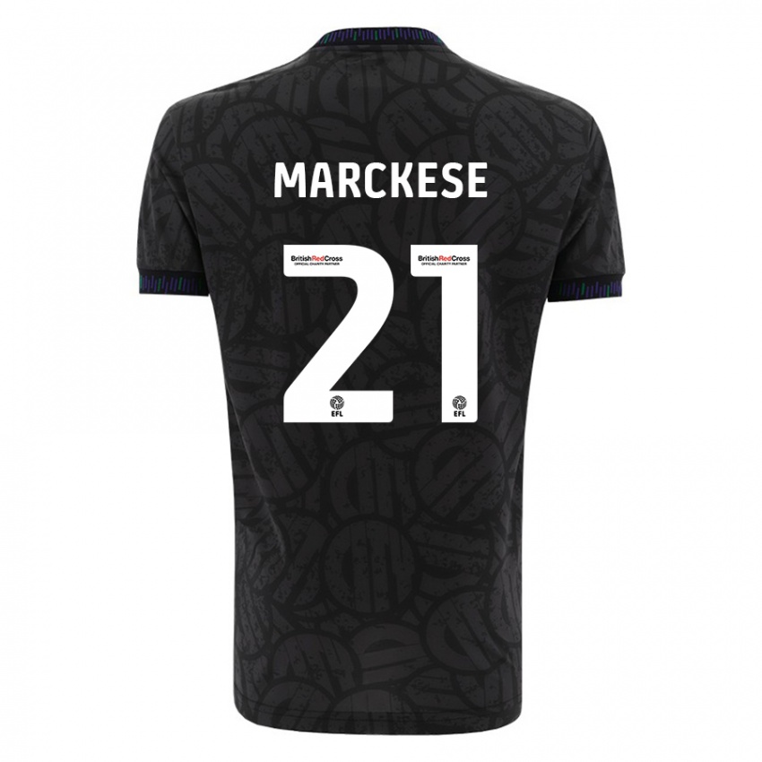 Criança Camisola Kaylan Marckese #21 Preto Alternativa 2023/24 Camisa