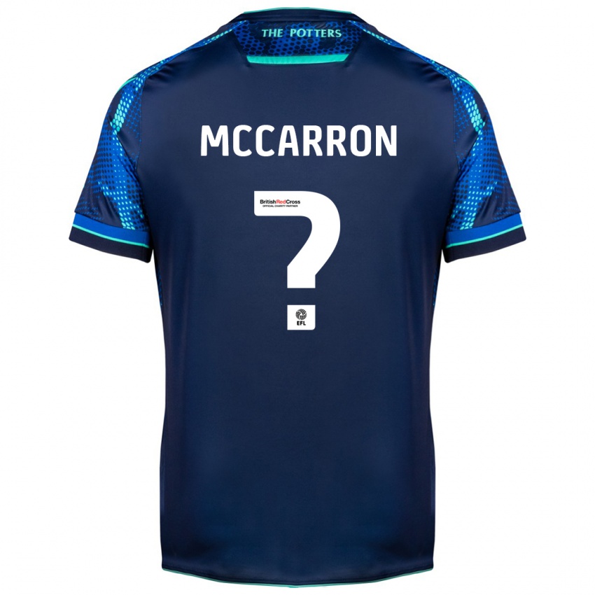 Criança Camisola Liam Mccarron #0 Marinha Alternativa 2023/24 Camisa