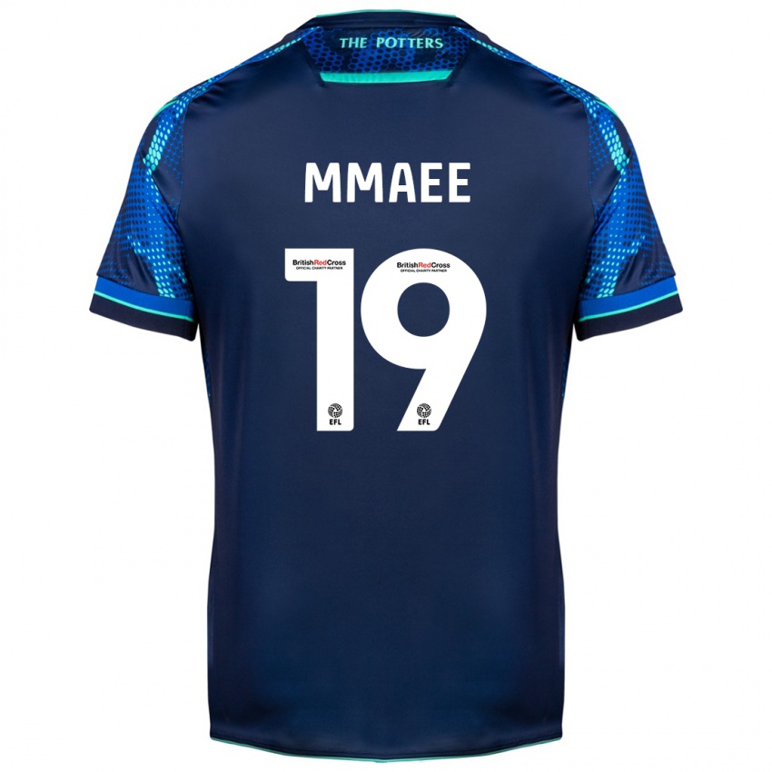 Criança Camisola Ryan Mmaee #19 Marinha Alternativa 2023/24 Camisa