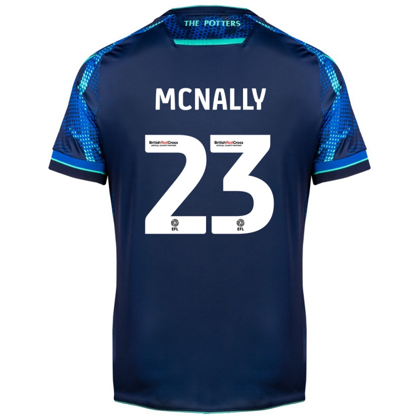 Criança Camisola Luke Mcnally #23 Marinha Alternativa 2023/24 Camisa