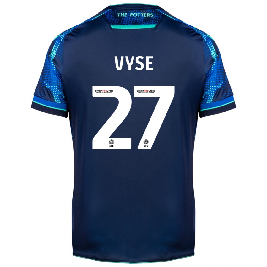 Criança Camisola Ryah Vyse #27 Marinha Alternativa 2023/24 Camisa