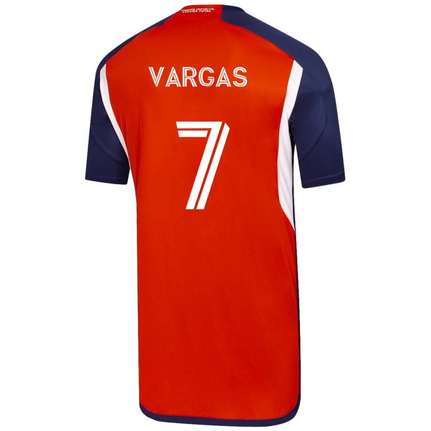 Criança Camisola Jeisson Vargas #7 Branco Alternativa 2023/24 Camisa