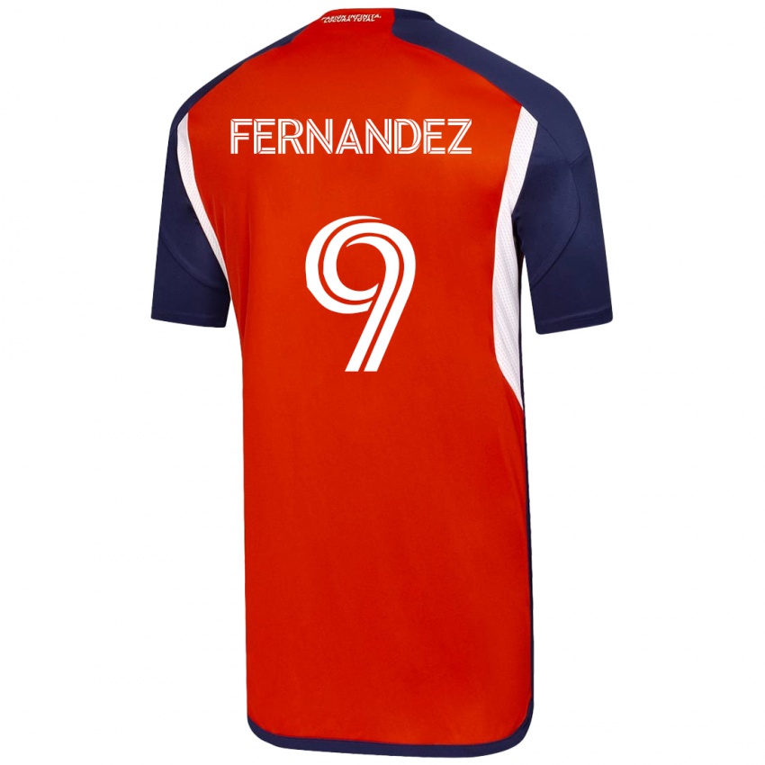 Criança Camisola Leandro Fernández #9 Branco Alternativa 2023/24 Camisa