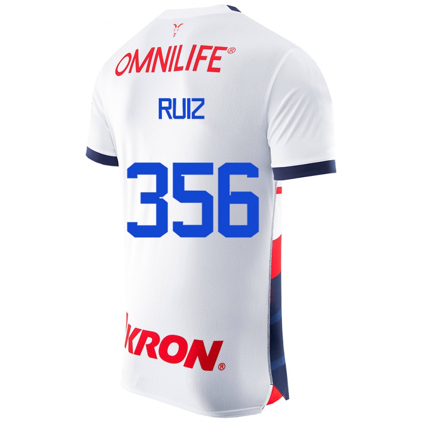 Criança Camisola Dilan Ruiz #356 Branco Alternativa 2023/24 Camisa