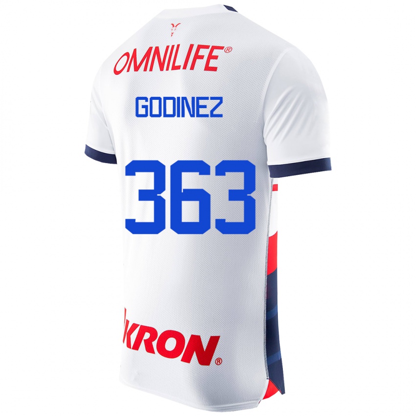 Criança Camisola André Godinez #363 Branco Alternativa 2023/24 Camisa