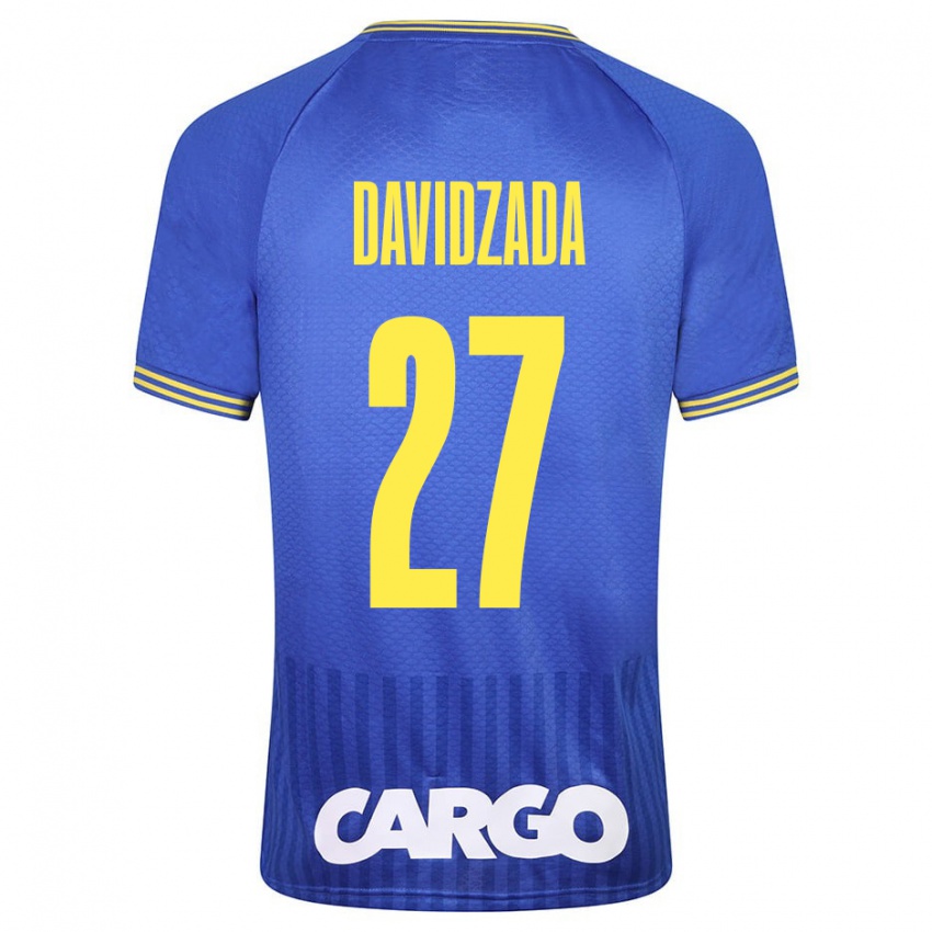 Criança Camisola Ofir Davidzada #27 Azul Alternativa 2023/24 Camisa